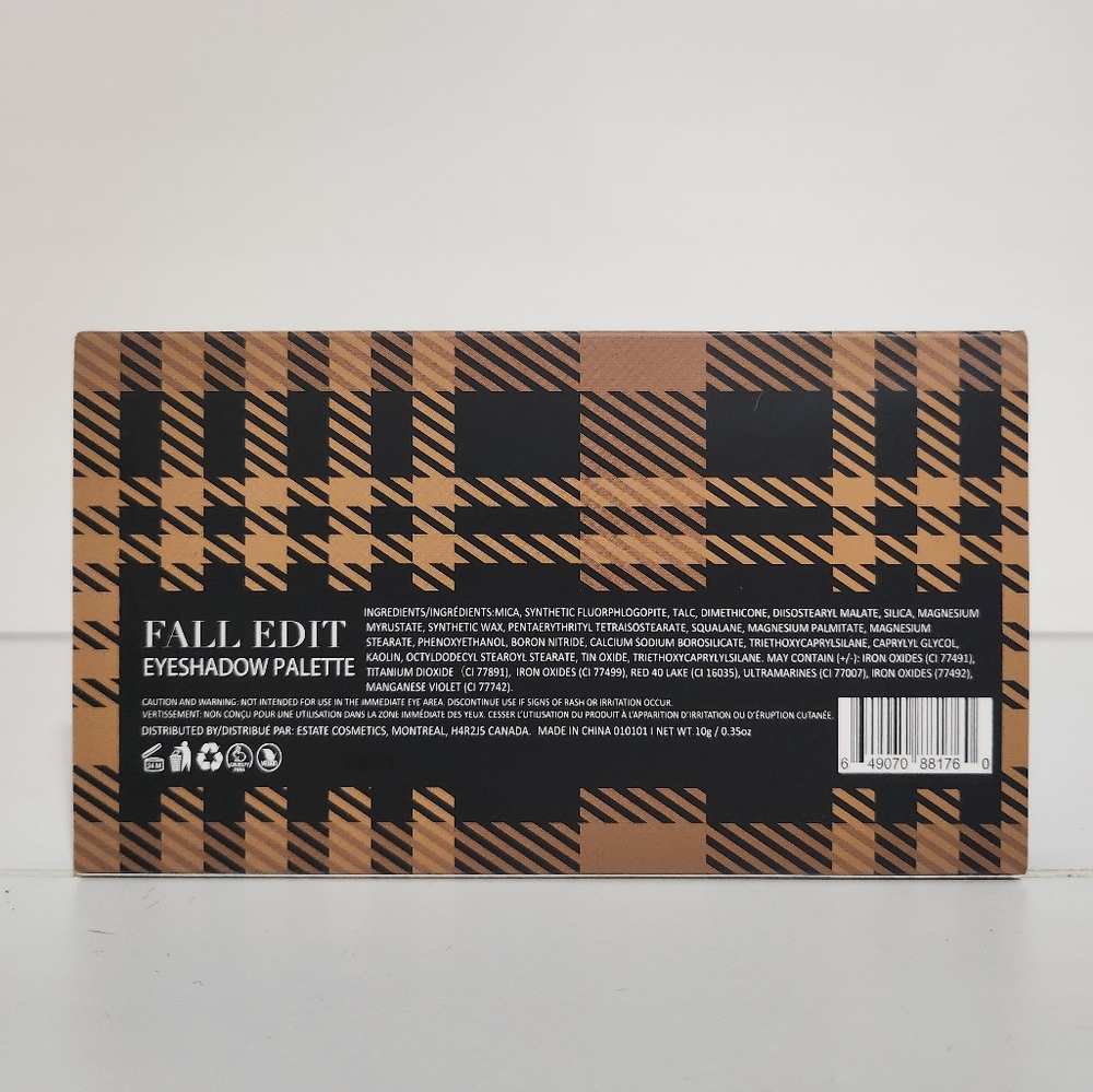 Estate Cosmetics Fall Edit Pallette - Picture 2 of 4